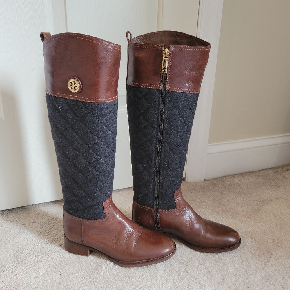 Tory burch riding boots
